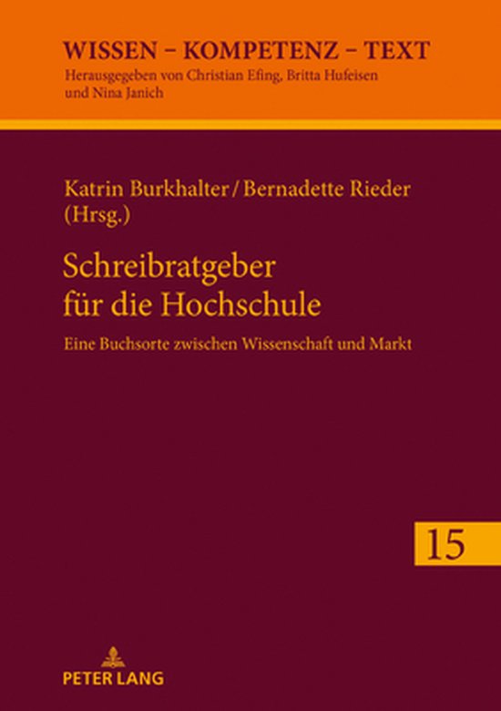 Wissen - Kompetenz - Text- Schreibratgeber fuer die Hochschu ... - cover