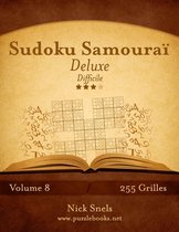 Sudoku Samourai Deluxe - Difficile - Volume 8 - 255 Grilles
