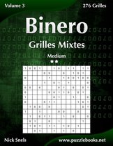 Binero Grilles Mixtes - Medium - Volume 3 - 276 Grilles