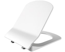 Creavit Elegant wc-zitting – softclose – Duroplast – rvs scharnieren – glanzend wit
