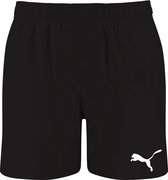 Puma - Swim Mid Shorts - Zwarte Zwemshorts-M