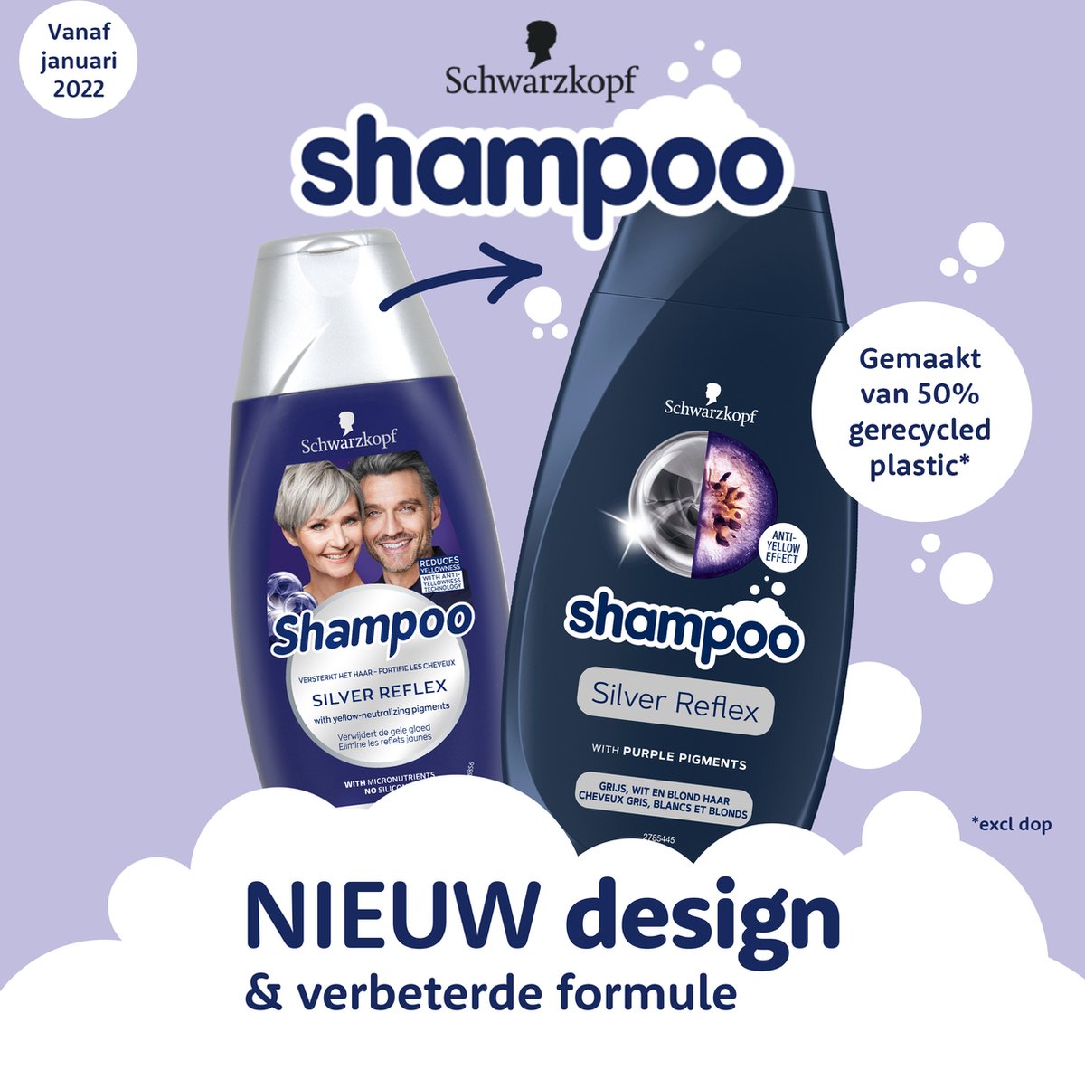 onderpand Nationaal volkslied lens Schwarzkopf Reflex Silver Shampoo 5x 250ml - Voordeelverpakking | bol.com