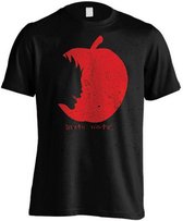 Death Note Ryuks Apple T-shirt -Zwart - Maat M