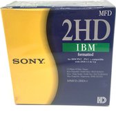 Sony MFD 2HD IBM Formatted 3.5" Diskettes 10 Pack Floppy Diskettes / Sony Floppy Diskettes.
