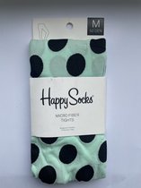 Happy Socks - Panty - Maat M - Blauw - Stippen