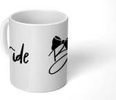 Mok - Koffiemok - Bruid - Quotes - 'Bride' - Spreuken - Mokken - 350 ML - Beker - Koffiemokken - Theemok - Mok met tekst