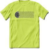 Blockchain - Crypto T-Shirt Kleding Cadeau | Dames / Heren / Unisex | Bitcoin / Ethereum shirt | Grappig Verjaardag kado | BTC Tshirt Met Print | - Groen - 3XL