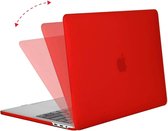 Xssive Macbook case - Macbook hoesje - Macbook NEW AIR 13.3 A1932/ A2179 - Rood