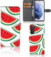 Smartphone Hoesje Geschikt voor Samsung Galaxy S22 Plus Foto Hoesje ontwerpen Originele Cadeaus Watermelons