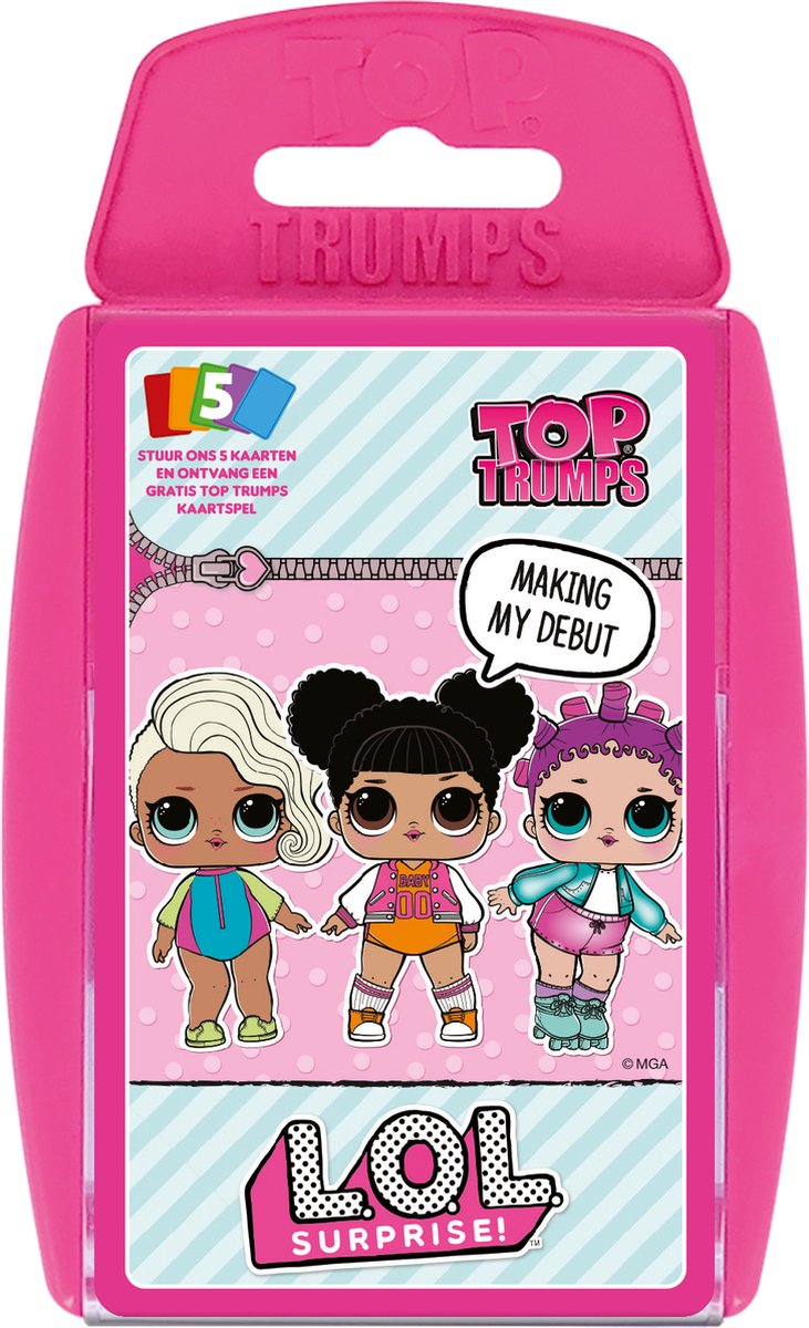 Identity Games Top Trumps LOL Surprise Kaartspel Trivia op Prijzenvolger.com
