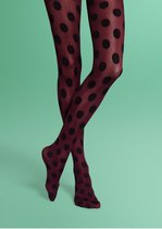 Happy Socks - Panty - Maat S - Rood - Stippen