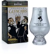 Whiskyglas Gegraveerd met Broons - Glencairn Crystal Scotland - Kristal loodvrij - Made in Scotland