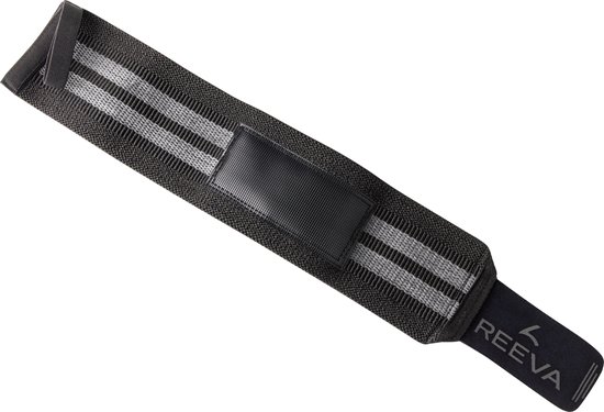 Reeva Wrist Wraps Zwart (ultra fiber) - Wrist Wraps geschikt voor Fitness, Crossfit en Krachttraining - Wrist Wraps voor Heren en Dames - reeva