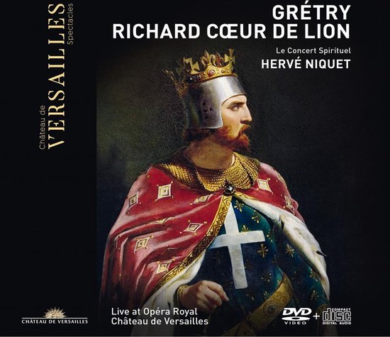 DVD Live, Richard Cœur de Lion, Grétry met Hervé Niquet, Le Concert Spirituel.