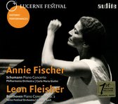 Annie Fischer & Leon Fleisher - Schumann: Piano Concerto, Op. 54 & Beethoven: Piano Concerto No. 2 (CD)