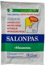 Salonpas - Koyo Pereda Nyeri - Koyo pijnbestrijding - 5x2 vellen a 6,5x4,2cm