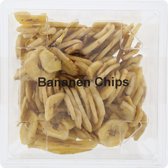 Bananen chips 2x Grote Bakjes 175 gram