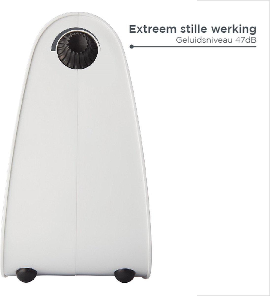 Concept VT7040 Ventilator – Met Warme Luchtstroom Functie – Ventileren en Verwarmen – Wit — afbeelding 5