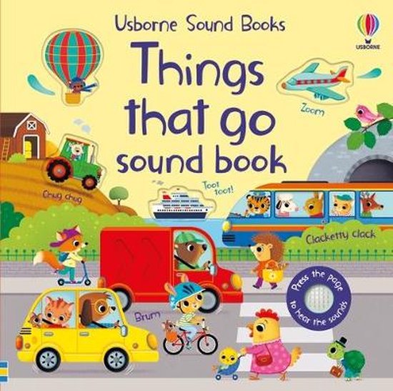Sound Books- Things That Go Sound Book