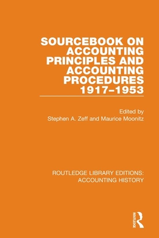 Routledge Library Editions Accounting History Sourcebook on