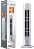 Torenventilator met Regelknop | Ventilator | 50W | 3 Snelheden | Slaapkamer | Woonkamer