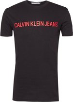Calvin Klein Heren T-Shirt Zwart maat M