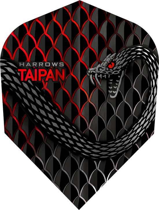 Harrows Taipan Dartflights Rood