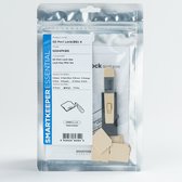 Smart Keeper Essential SD Port Lock (4x) + Lock Key Mini (1x) - Beige