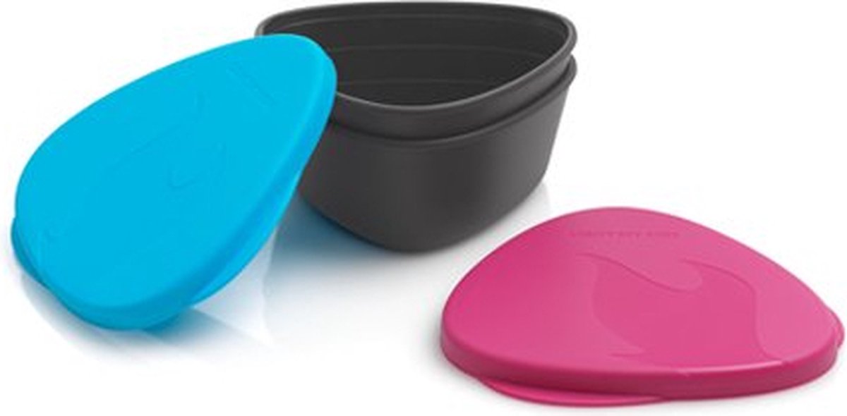 Light My Fire SnapBox Fuchsia/Cyan Blue set van 2