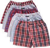 MG-1 Wijde Kinder Boxershorts Jongens 6-Pack D625K - Maat  140