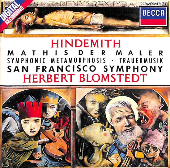 Hindemith: Mathis der Maler, etc / Blomstedt, SFSO