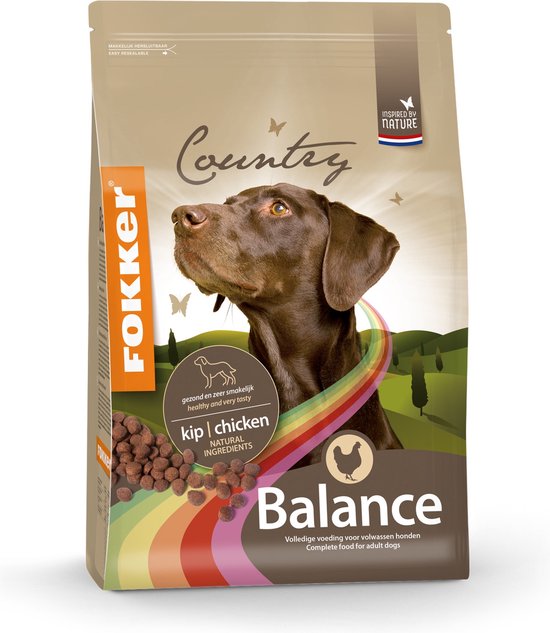 Fokker - Country Balance Hondenvoer 13 KG