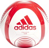 Adidas voetbal starlancer Club Ball - maat 5 - wit/rood