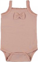 Babylook Romper Bow Coral Cloud