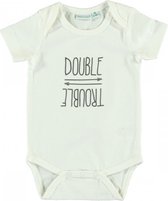 Babylook Romper Korte Mouw Double trouble Snow White