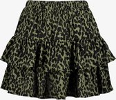 TwoDay dames rok met luipaardprint - Groen - Maat L