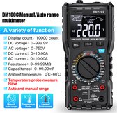 Digitale multimeter - 9999 analoge tester - True RMS - Professionele multimeter - DIY - Transistorcondensator NCV-testers - LCR-meter