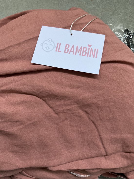 IL BAMBINI - Grote Baby Klamboe voor Babykamer - Babybedje - Bean Paste - Polyester — afbeelding 2