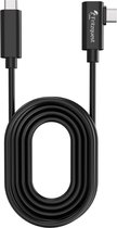 Fritzquest© Oculus Quest 2 Link kabel | USB C naar C kabel | 5 meter | incl klittenband