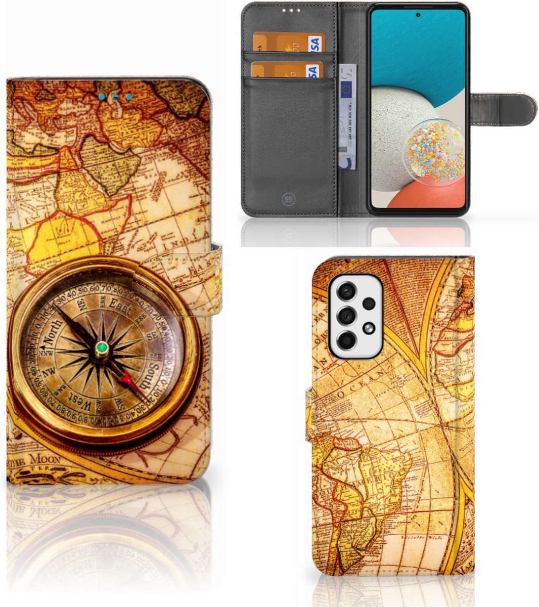 Samsung Galaxy A53 Flip Cover Kompas