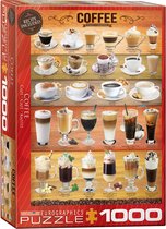Eurographics puzzel Coffee - 1000 stukjes