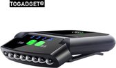 Togadget® - Verstelbare koplamp - fietslamp - 6 led - USB Oplaadbare Sensor, schakelbaar met hand bewegen, Cap- Hoed - Clip - Lamp - Waterdicht - IP6 Koplamp - Zaklamp - ingebouwde