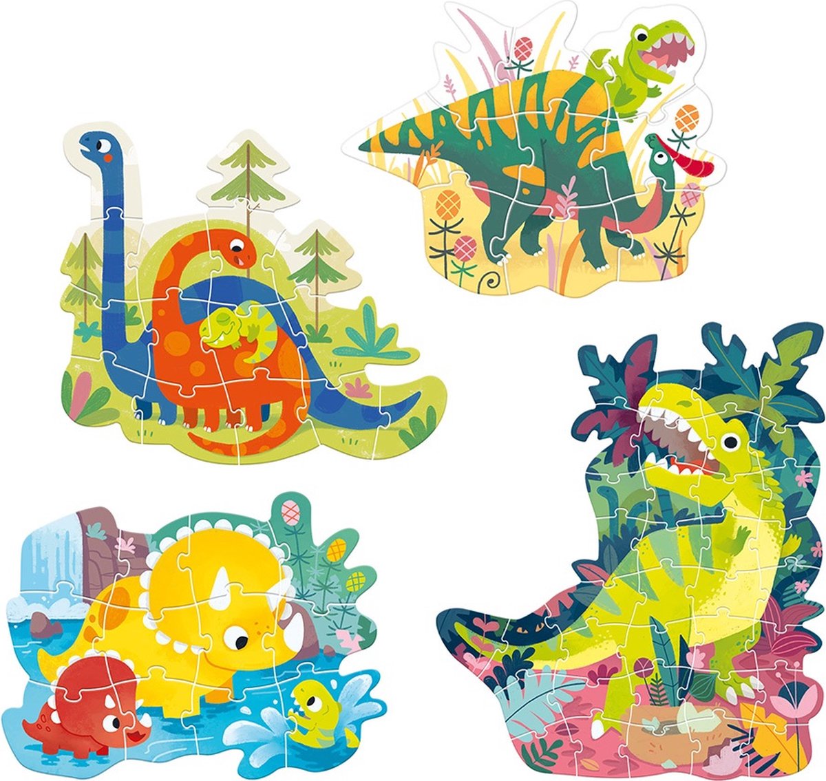 CZUCZU 5902983491538 puzzel 9 stuk(s) Dinosauriërs