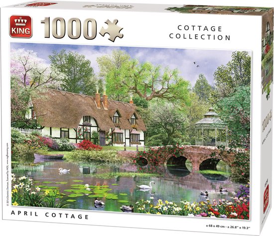 Generic 1000 stukjes April Cottage