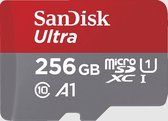 SANDISK Micro SDXC Chromebook - 256 GB - waterdicht, hittebestendig, schokbestendig, x-ray proof en magneetveilig - 120 MB/s