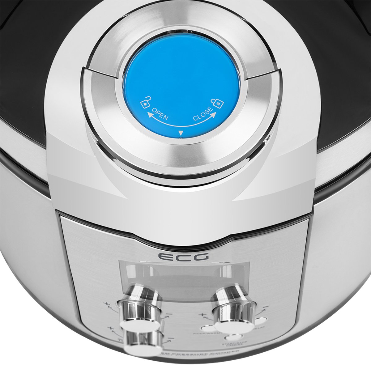 Afbeelding 2 van ECG MHT 1661 Pressione Nuovo Multifunctionele snelkookpan, 12 cooking modes, 1000 W