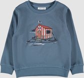 Name it sweater - blauw  - NMMoak - maat 86