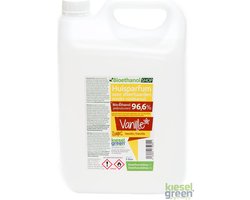 Bio- ethanol met Vanillegeur-PREMIUM -bioethanol 96,6% biobrandstof -5 liter