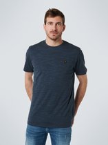No Excess Mannen Ronde Hals T-Shirt Donkerblauw