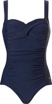 Pastunette Beach - Blue Beauty - Corrigerend Badpak - Blauw - Maat 42